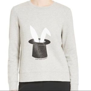Kate Spade Magic Trick sweatshirt Broom Street